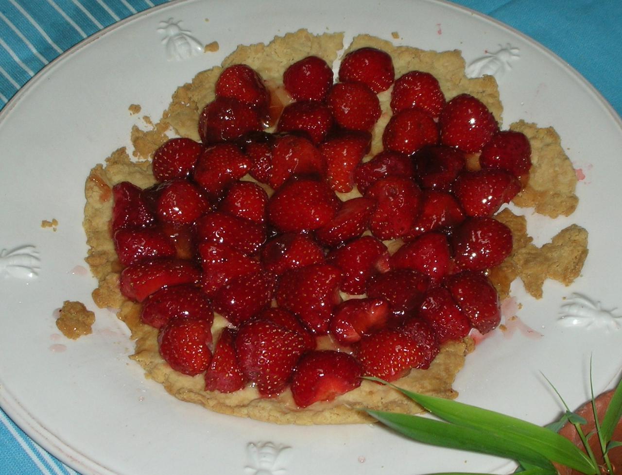 Tarte aux fraises